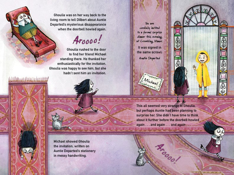 Ghoulia and the Mysterious Visitor (Book #2)