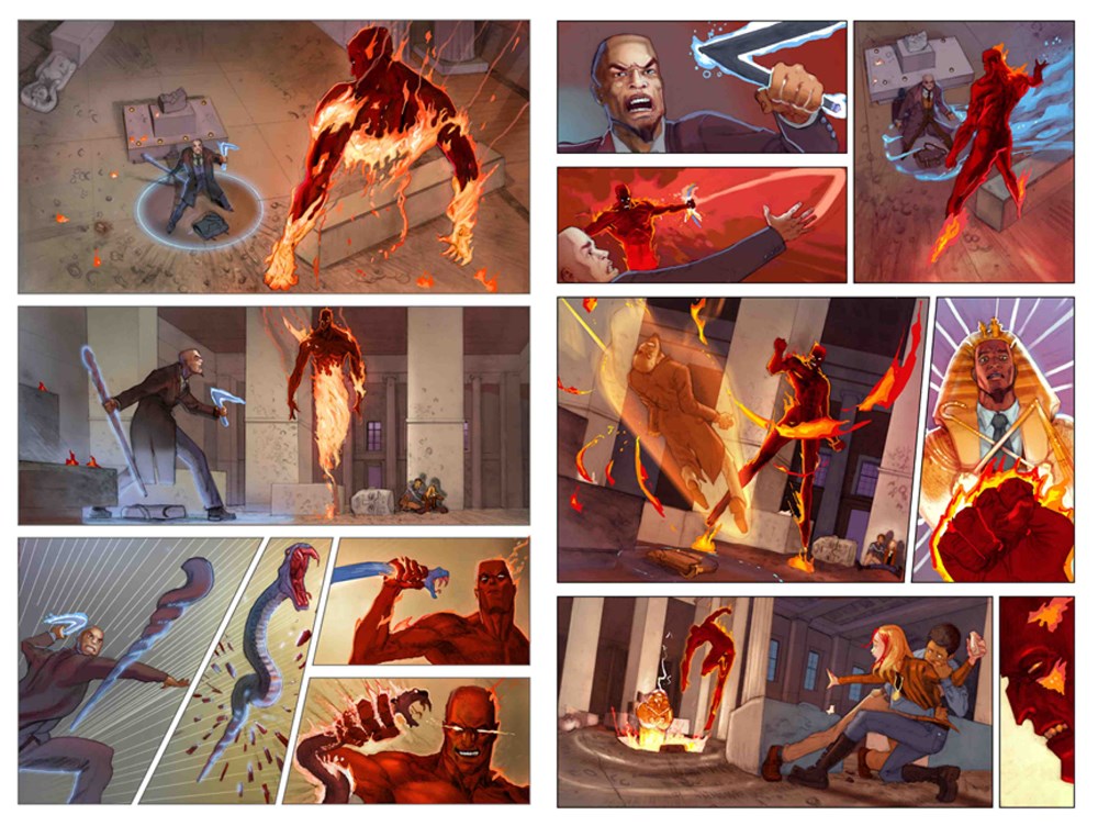 Kane Chronicles, The, Book One: Red Pyramid: The Graphic Novel, The-Kane Chronicles, The, Book One