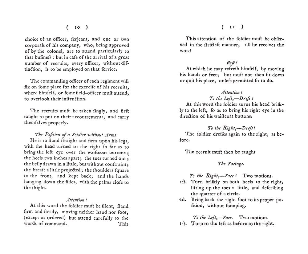 Regulations for the Order and Discipline of the Troops of the United States