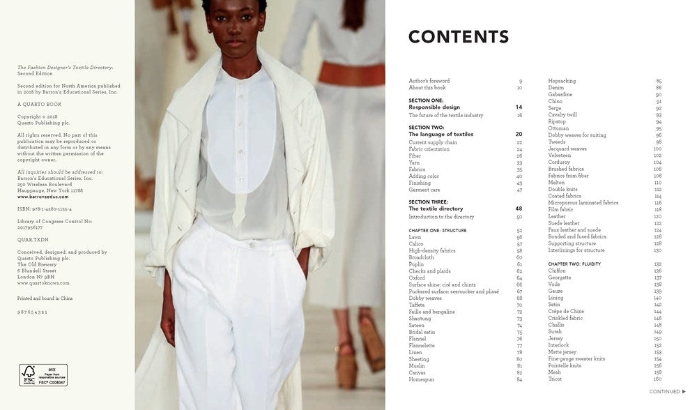 The Fashion Designer's Textile Directory