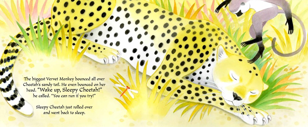 African Animal Tales: Sleepy Cheetah