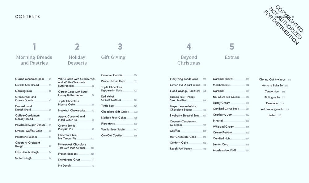 Baking for the Holidays