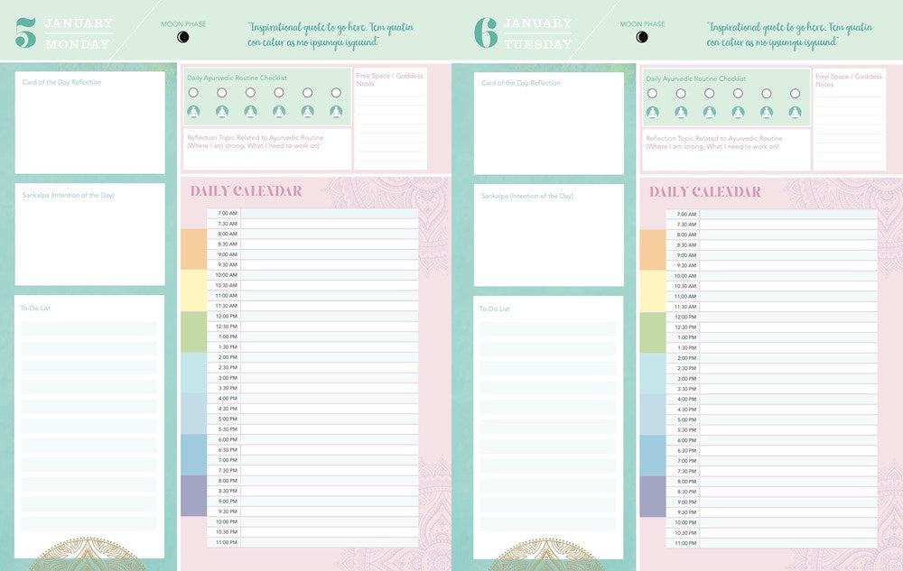 A Yogic Path Reflective Journal