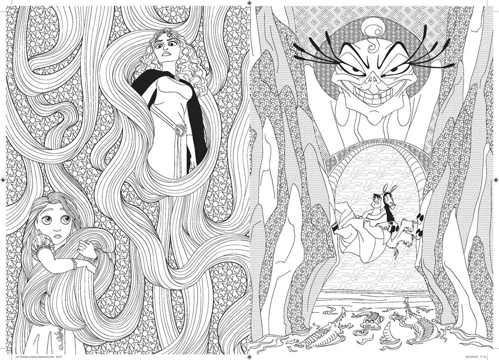 Art of Coloring: Disney Villains