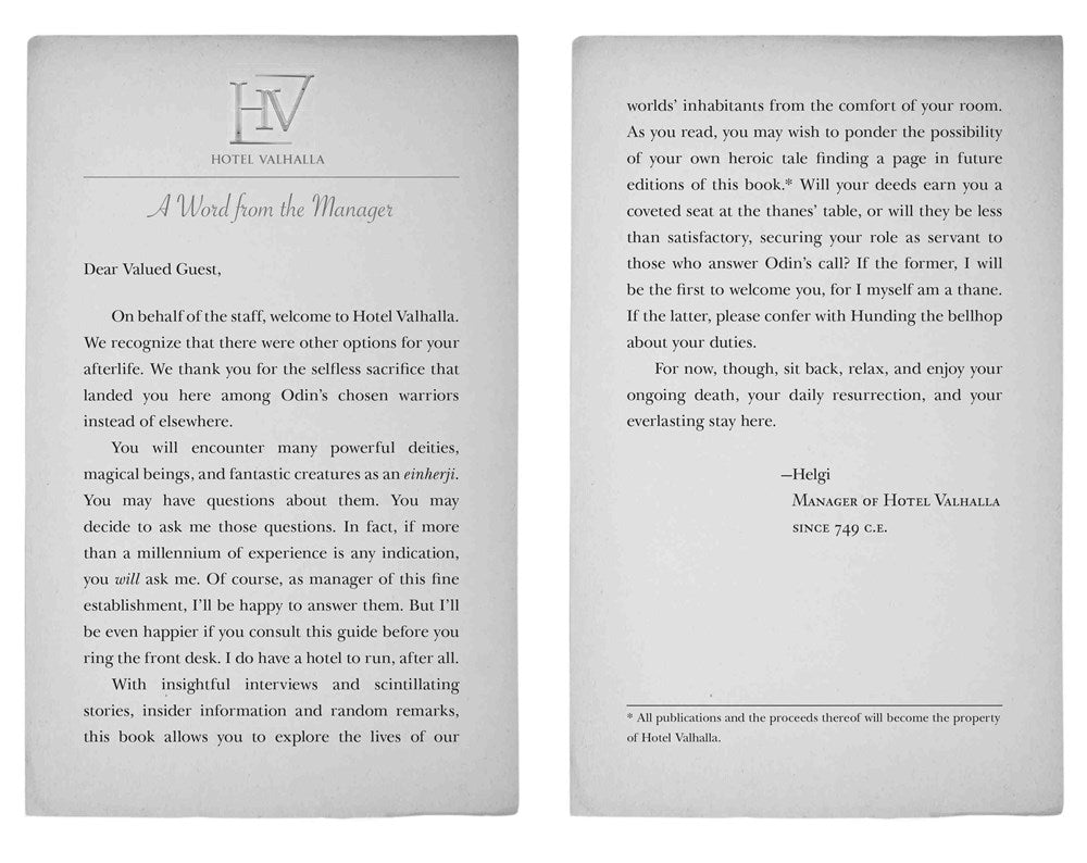 For Magnus Chase: Hotel Valhalla Guide to the Norse Worlds-An Official Rick Riordan Companion Book