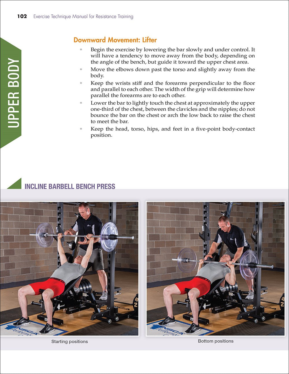 Exercise Technique Manual for Resistance Training