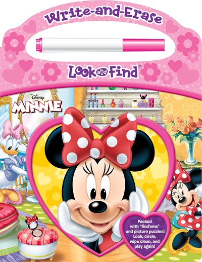 Disney Minnie: Write-and-Erase Look and Find
