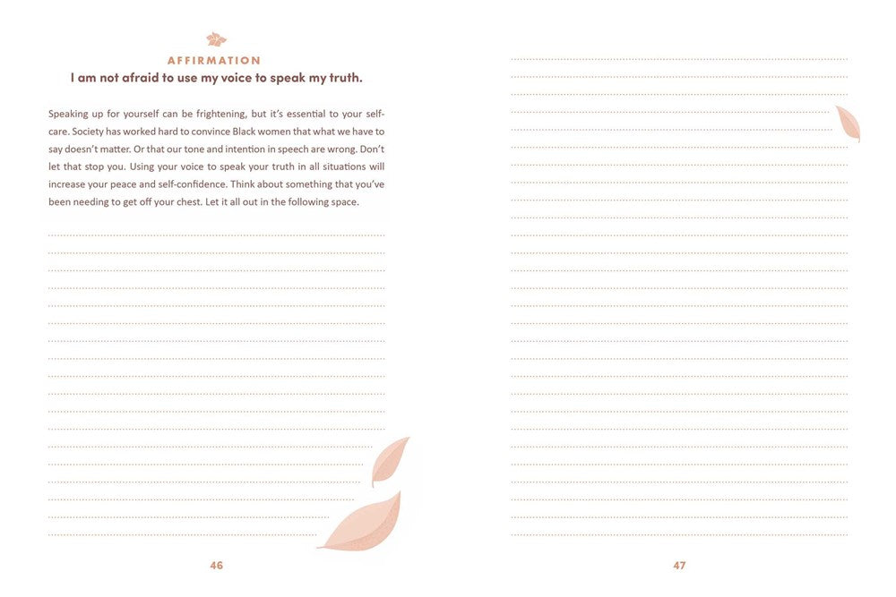 Affirmations for Black Women: A Journal