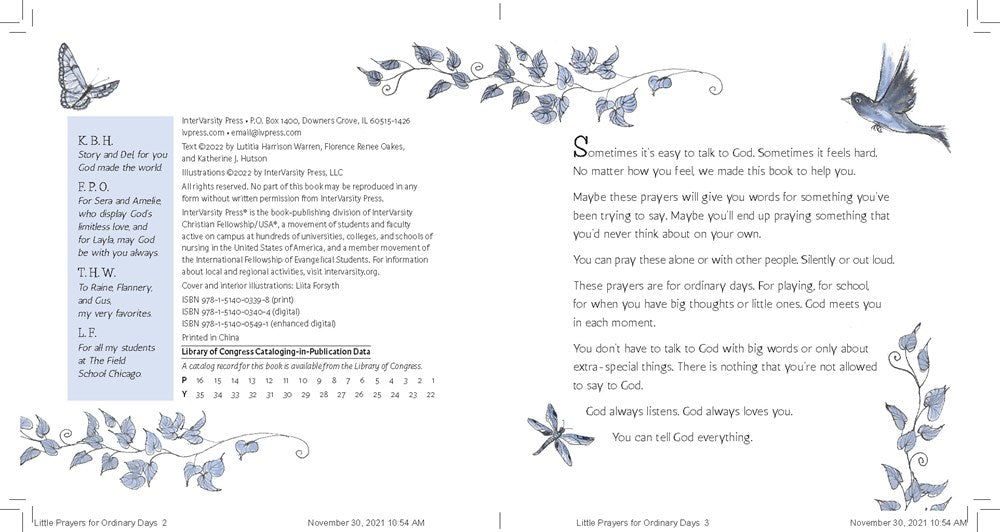 Little Prayers for Ordinary Days