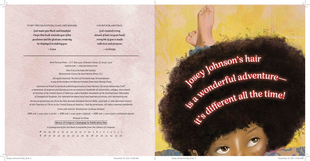 Josey Johnson's Hair and the Holy Spirit