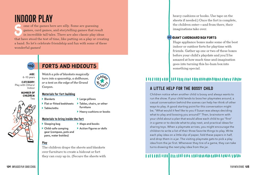 Unplugged Play: Grade School