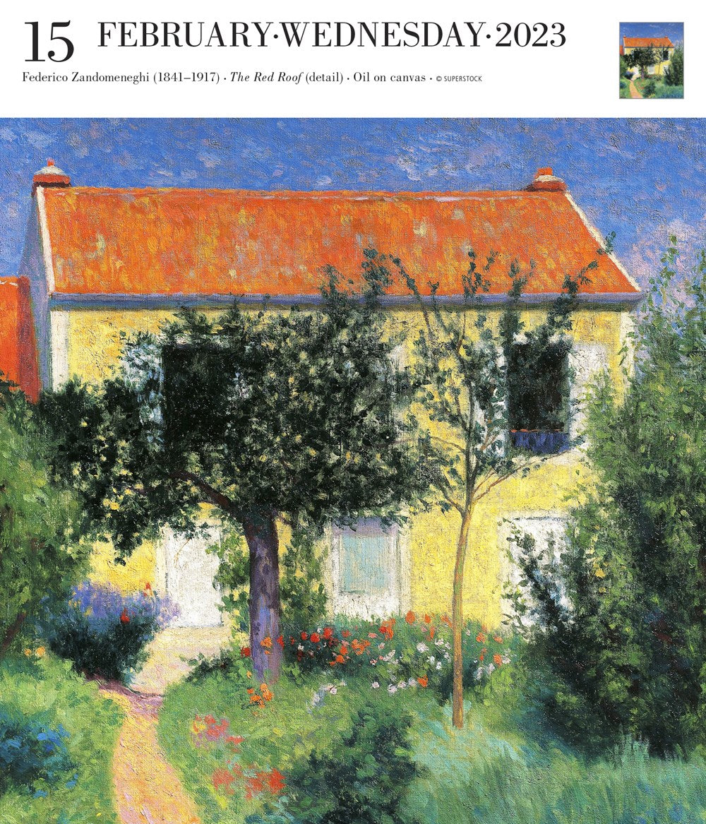 Art Page-A-Day Gallery Calendar 2023