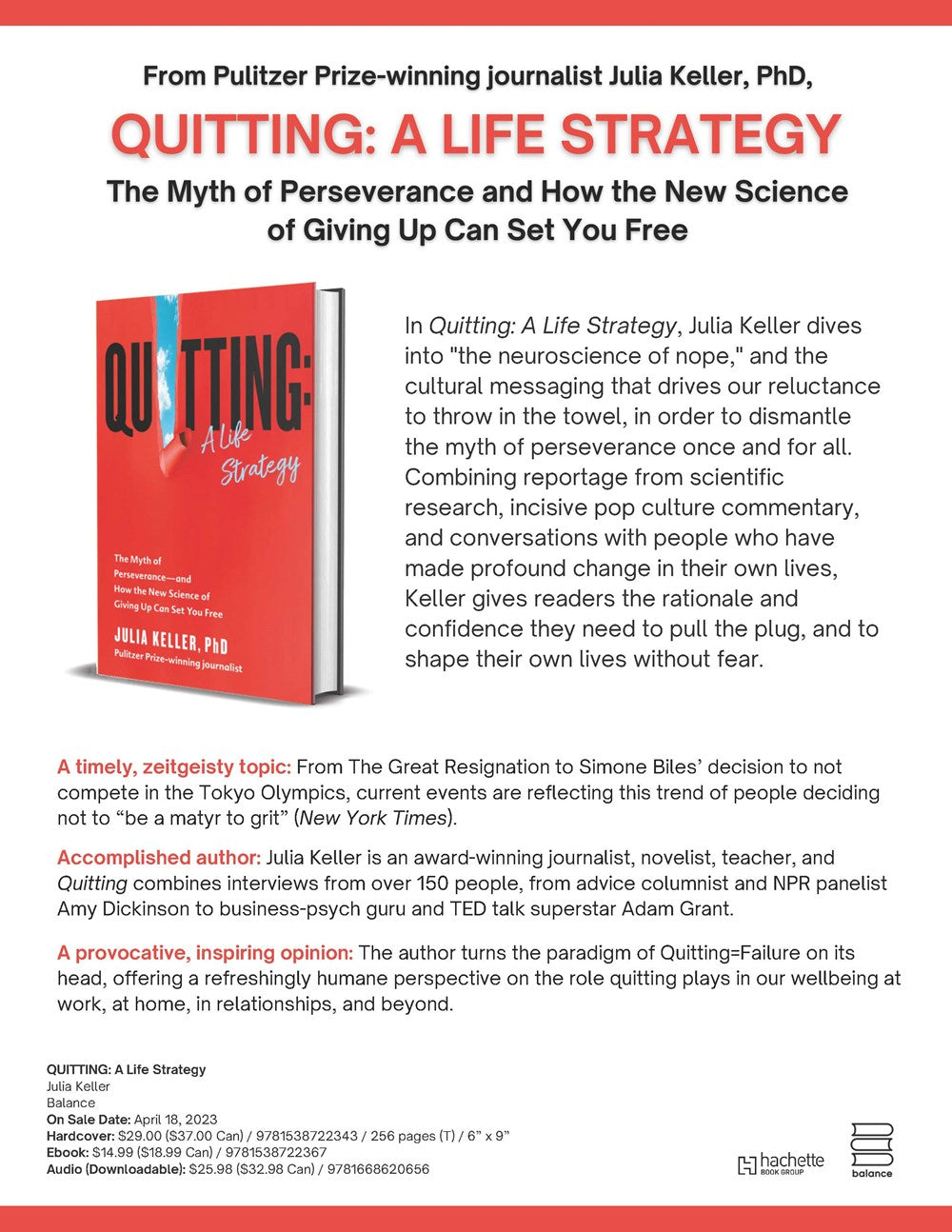 Quitting: A Life Strategy