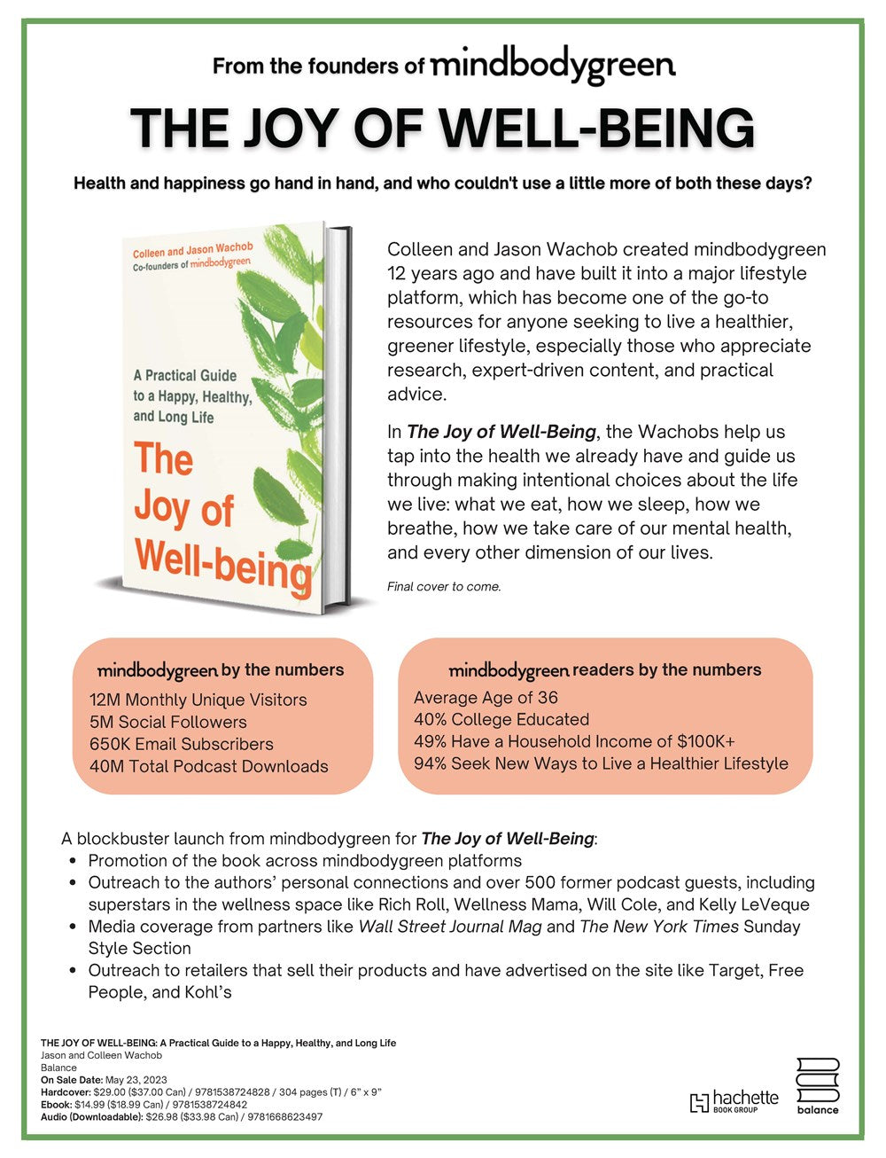 The Joy of Well-Being