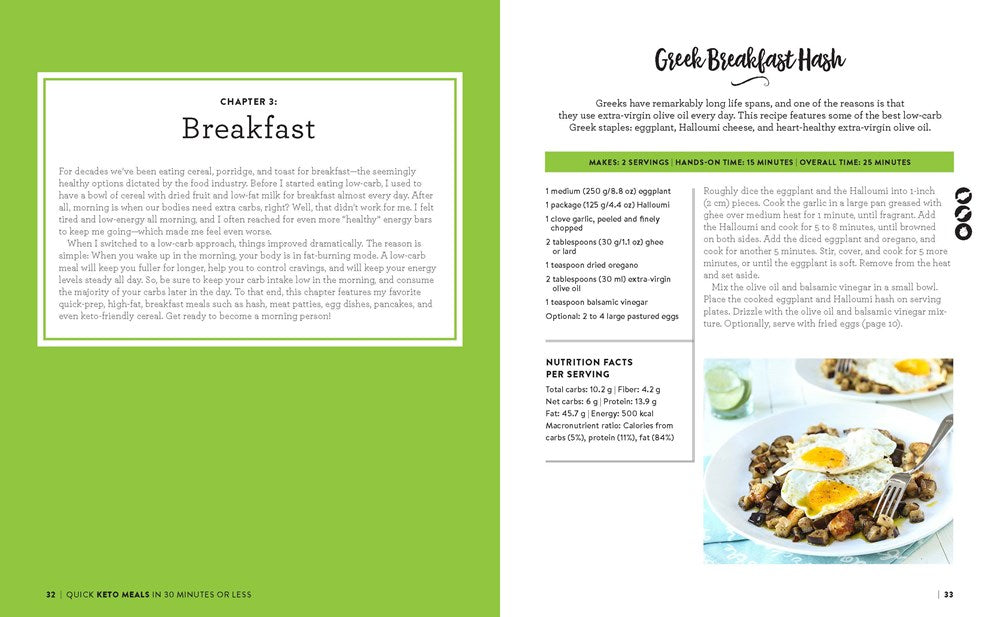 Quick Keto Meals in 30 Minutes or Less