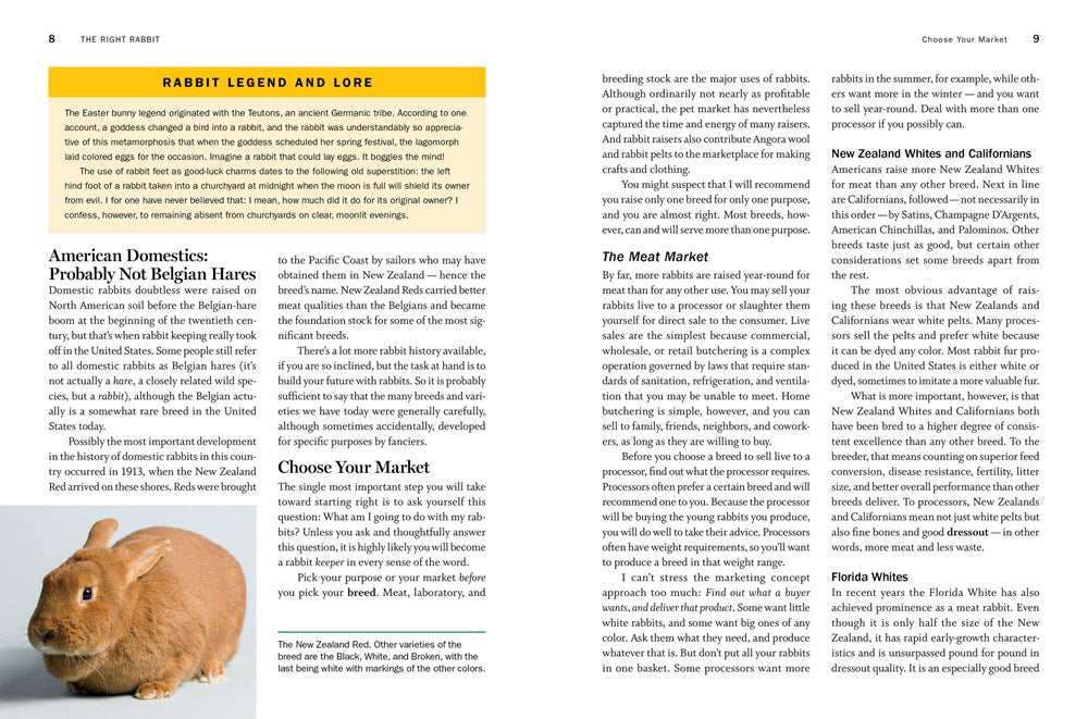 Storey's Guide to Raising Rabbits, 5th Edition