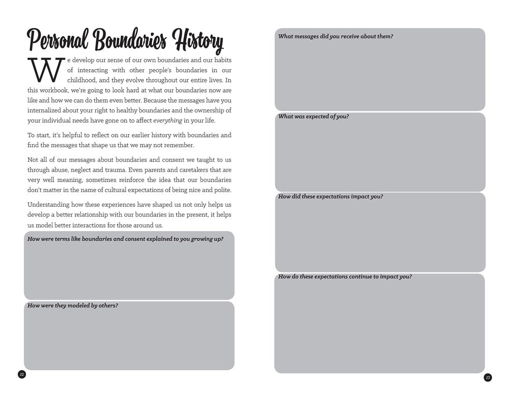Unfuck Your Boundaries Workbook