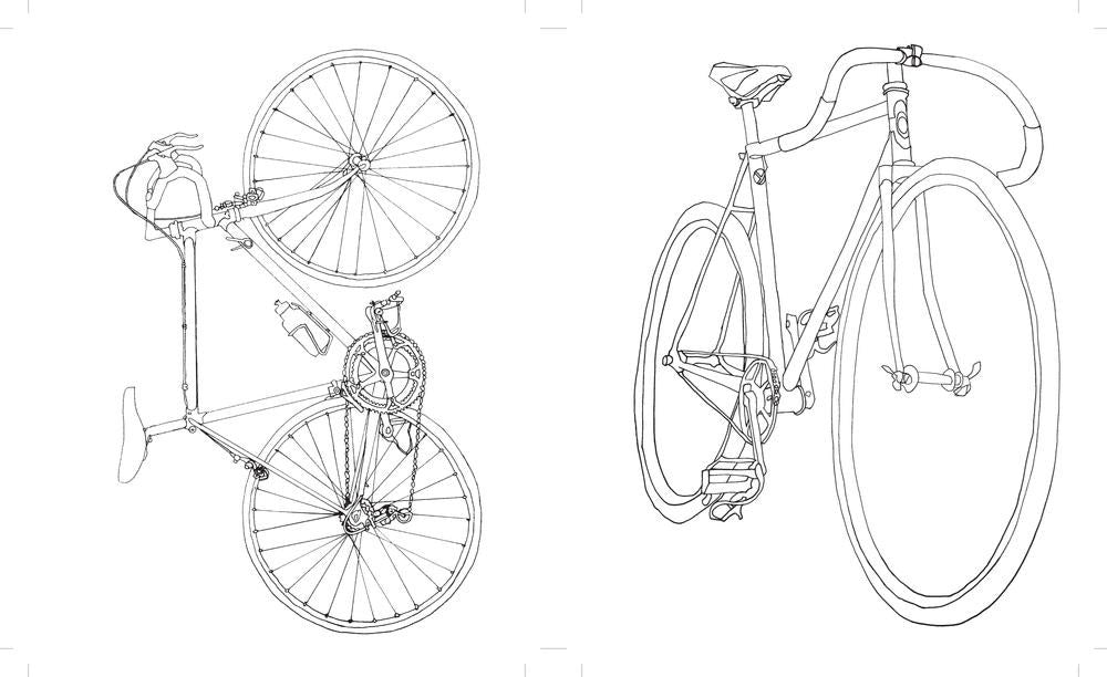 The Classic Bicycle Coloring Book