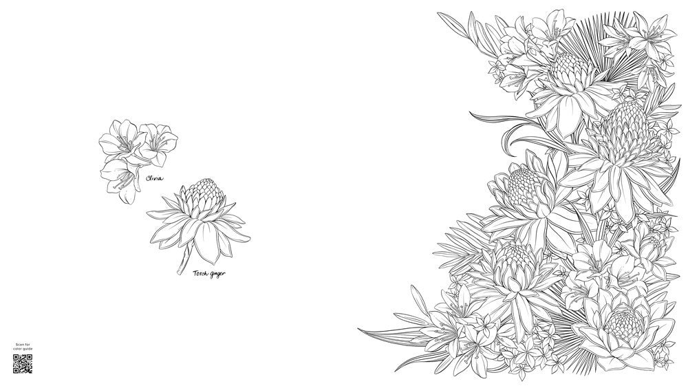 Flowerscape in Paradise