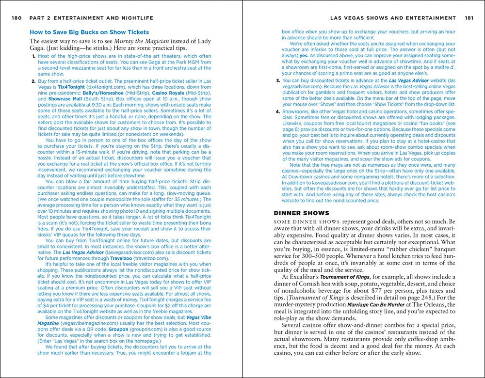 The Unofficial Guide to Las Vegas