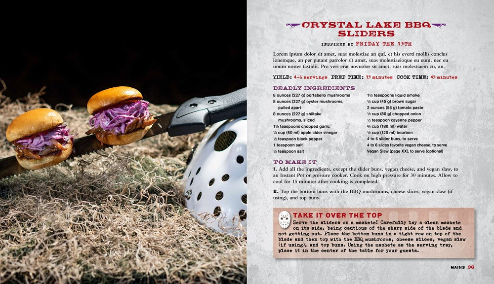 Death for Dinner Cookbook