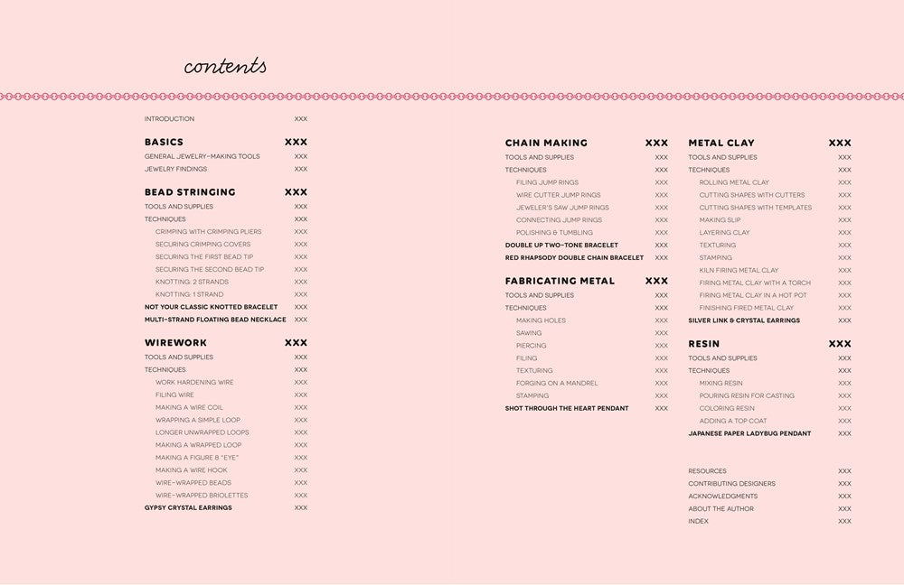 First Time Jewelry Making