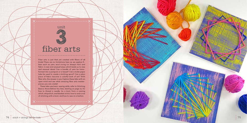 Stitch and String Lab for Kids