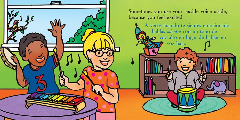 Voices Are Not for Yelling / La voz no es para gritar Board Book