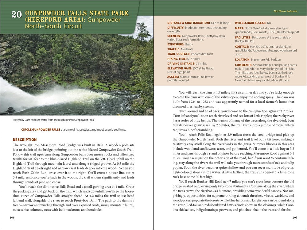 60 Hikes Within 60 Miles: Baltimore