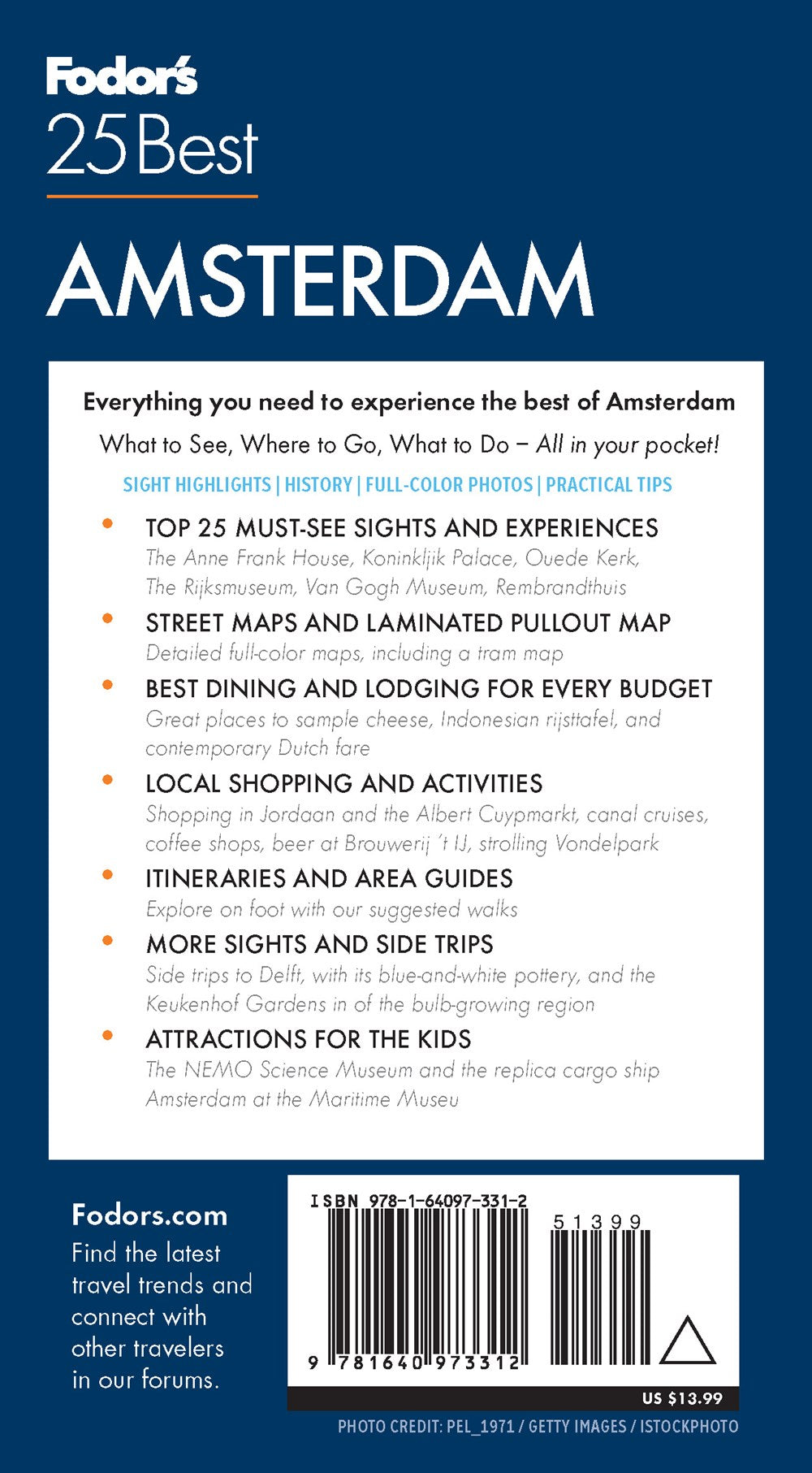 Fodor's Amsterdam 25 Best