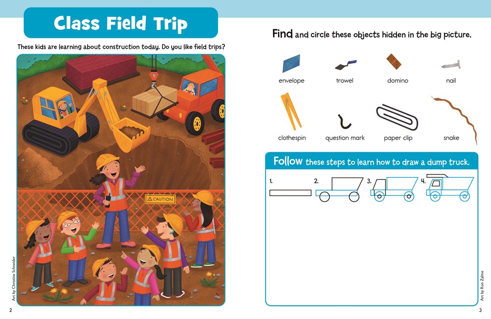 Write-On Wipe-Off My First Construction Site