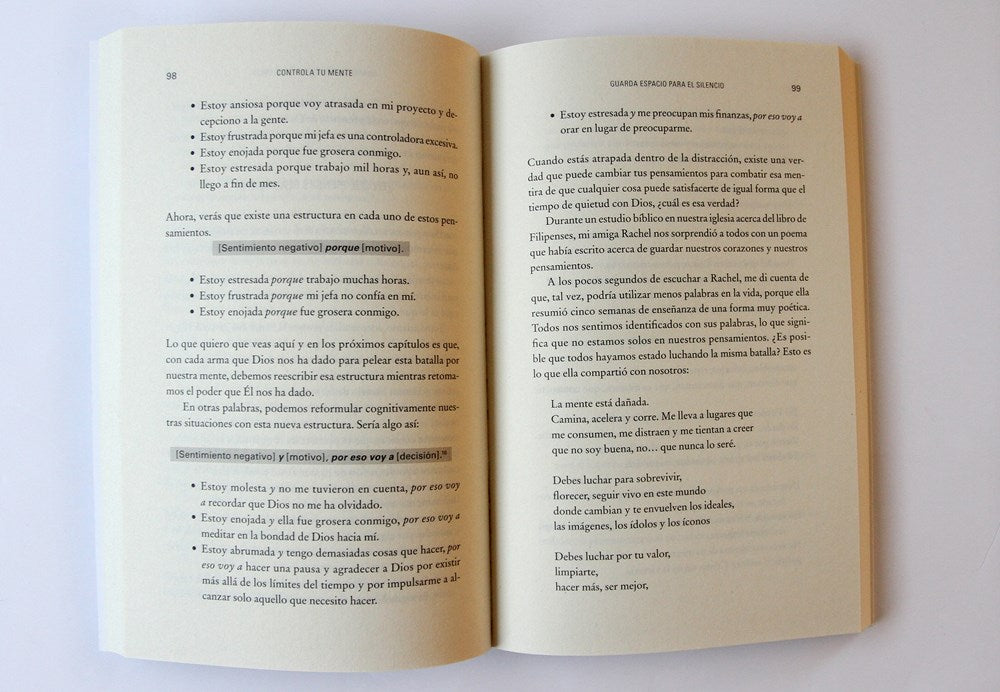 Controla tu mente: Libérate de los pensamientos tóxicos que te limitan / Get Out of Your Head: Stopping the Spiral of Toxic Thoughts