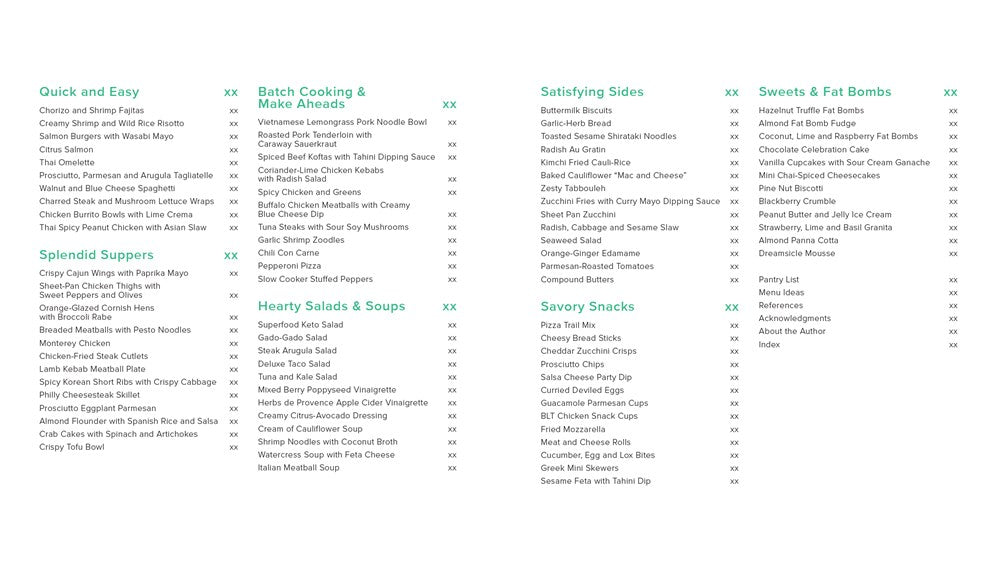 Carb Manager's Keto Diet Cookbook