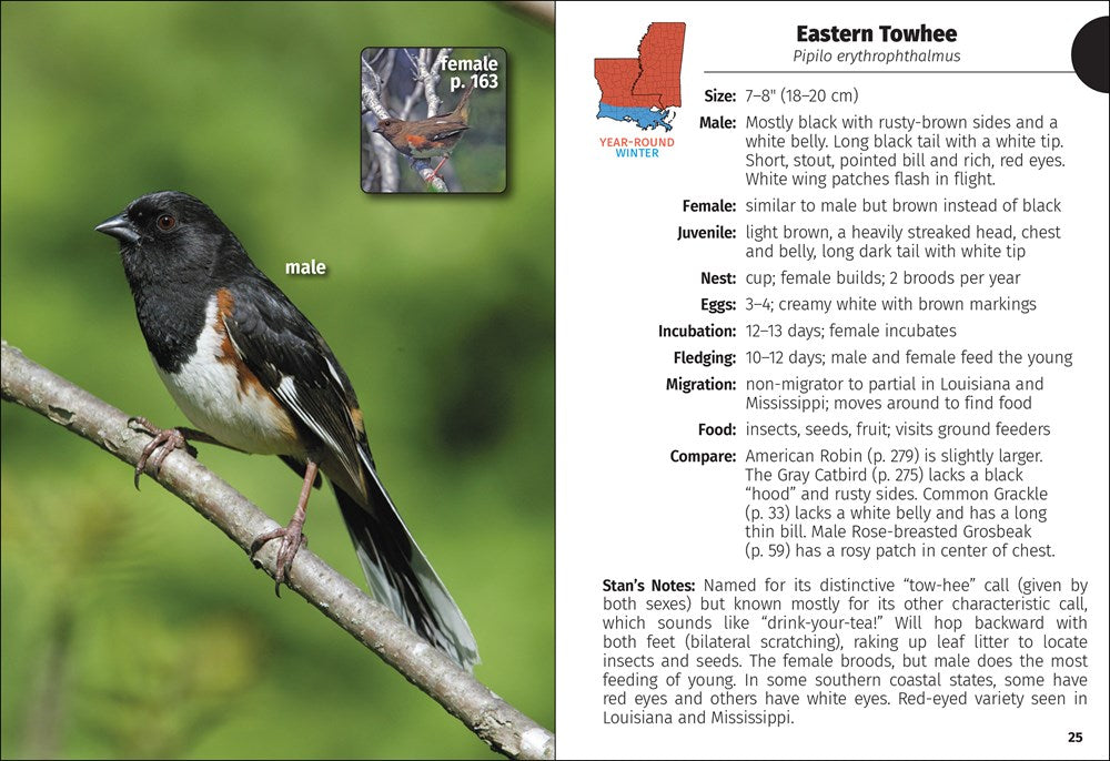 Birds of Louisiana & Mississippi Field Guide