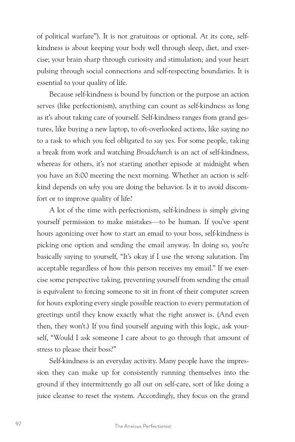 The Anxious Perfectionist