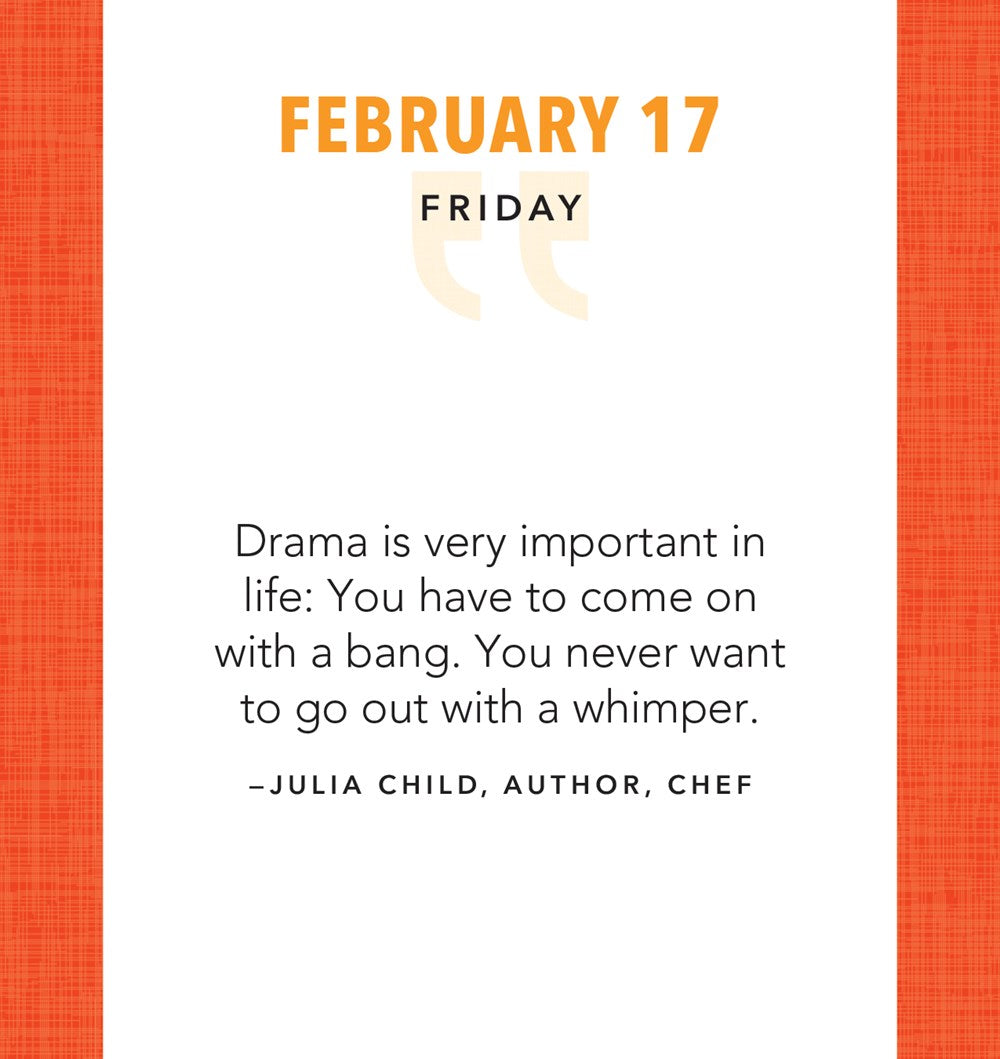 2023 Great Quotes From Great Leaders Boxed Calendar