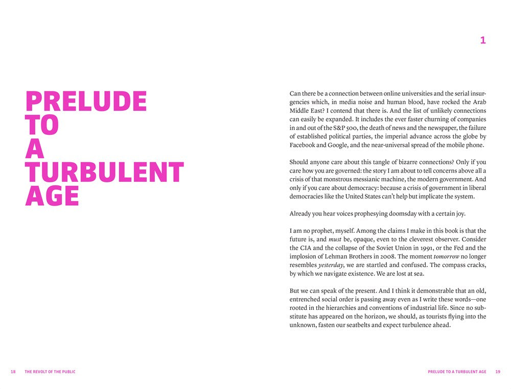 The Revolt of the Public and the Crisis of Authority in the New Millennium