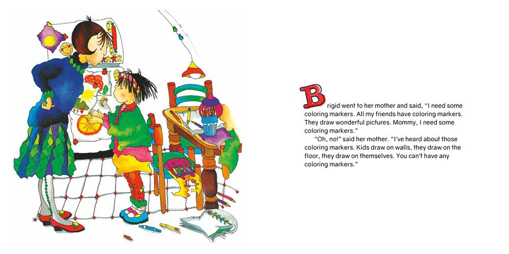 Purple, Green and Yellow