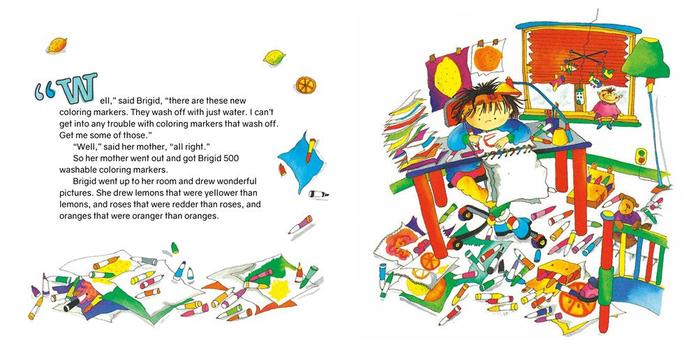 Purple, Green and Yellow