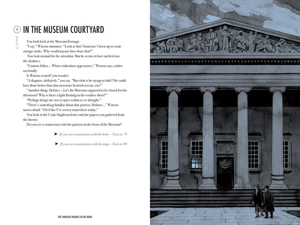 Sherlock Holmes Escape Book: Adventure of the British Museum