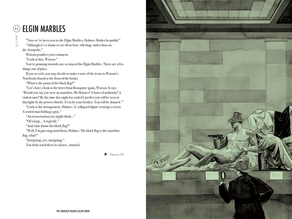 Sherlock Holmes Escape Book: Adventure of the British Museum