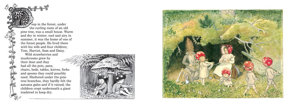 An Elsa Beskow Gift Collection: Children of the Forest and other beautiful books