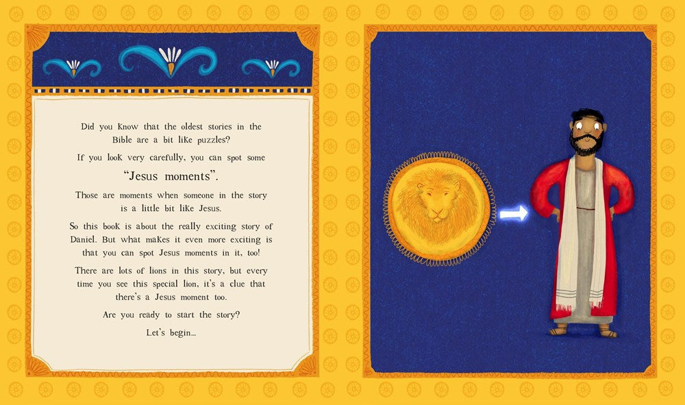 Jesus and the Lions' Den Storybook