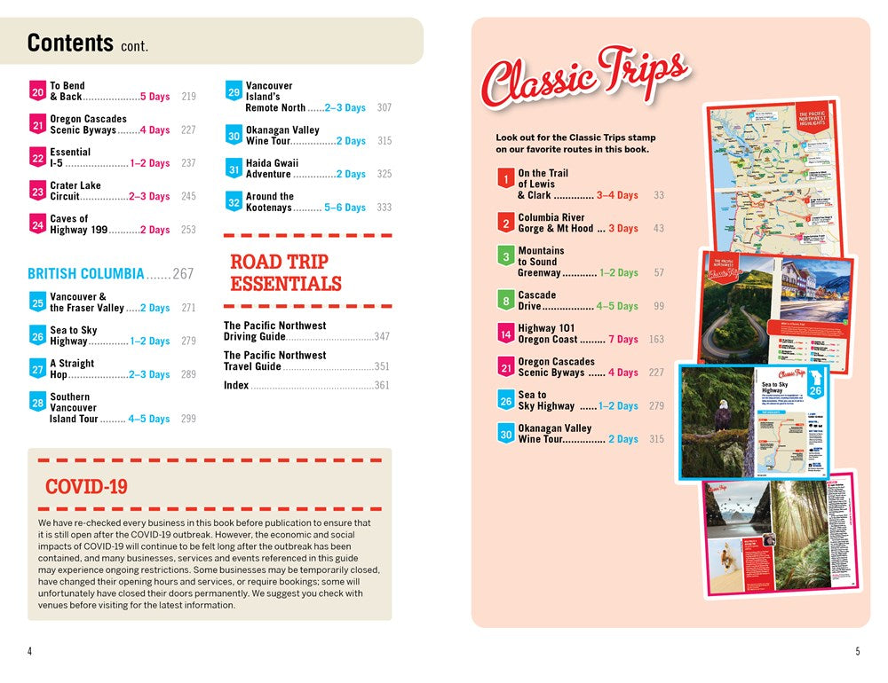 Lonely Planet Pacific Northwest's Best Trips