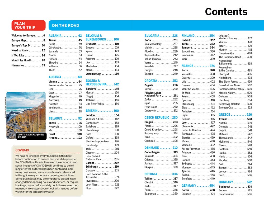 Lonely Planet Europe