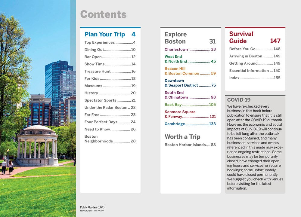 Lonely Planet Pocket Boston