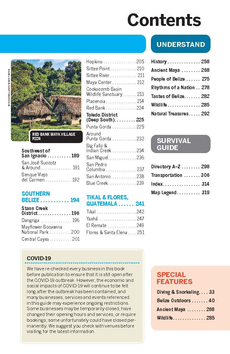 Lonely Planet Belize