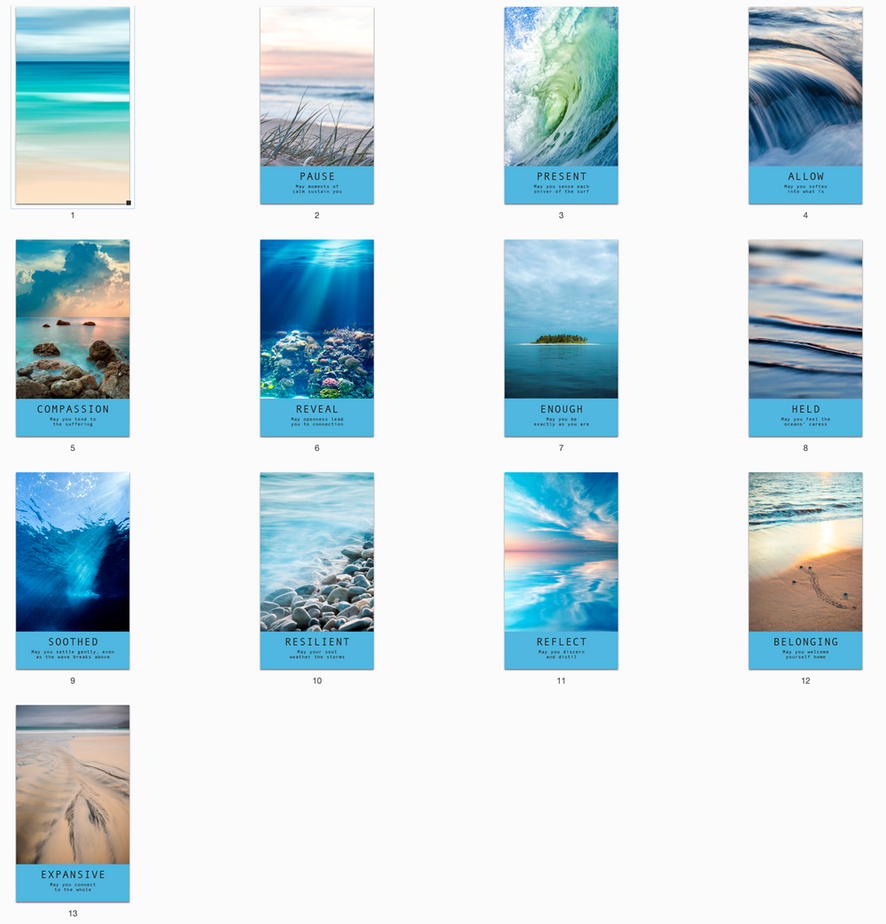 Sea Soul Journeys Oracle Cards