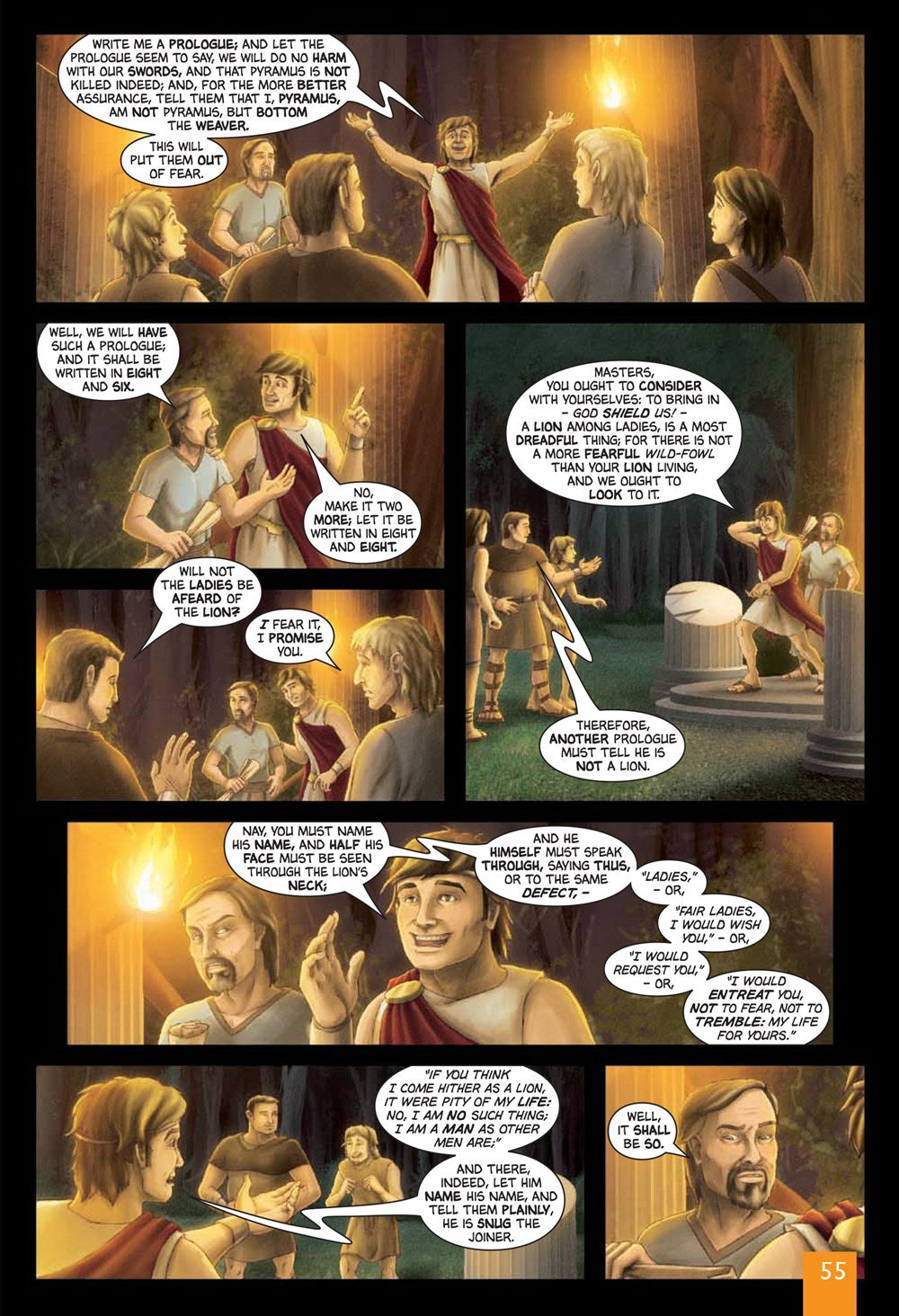 A Midsummer Night's Dream The Graphic Novel: Original Text