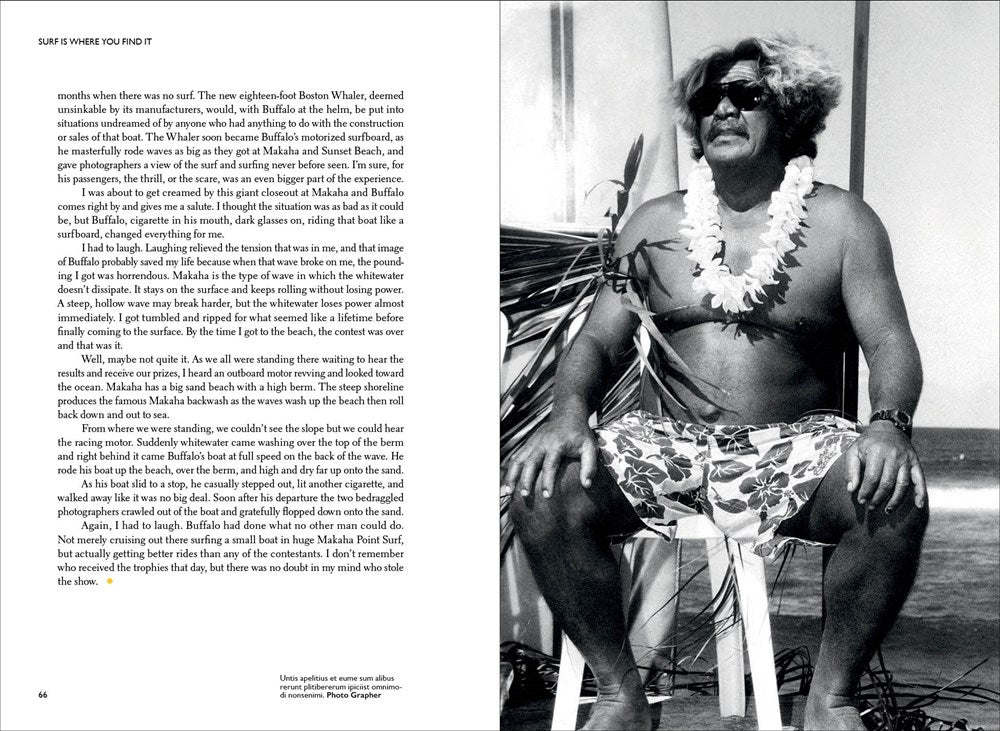 Surf Is Where You Find It